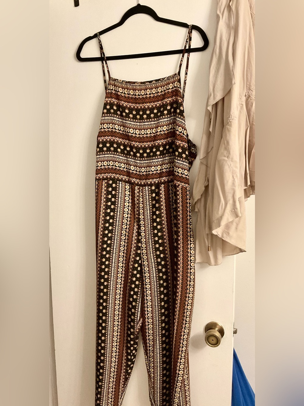 🐥 Boho Jumpsuit - Brown/Multi